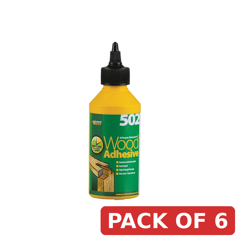 Everbuild Sika 502 All Purpose Waterproof Wood Adhesive 1L - 479511