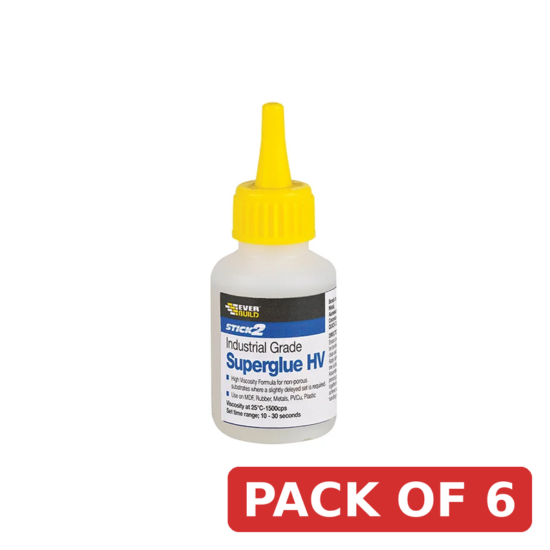 Everbuild Sika Industrial Superglue HV 50g - 484655