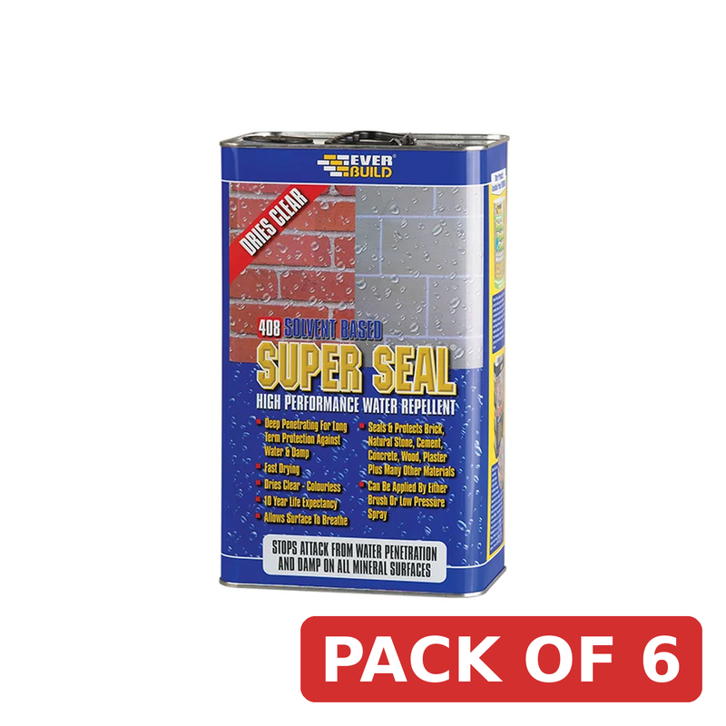 Everbuild Sika 408 Super Seal (Exterior Wall Seal) 5 Litre - 489023