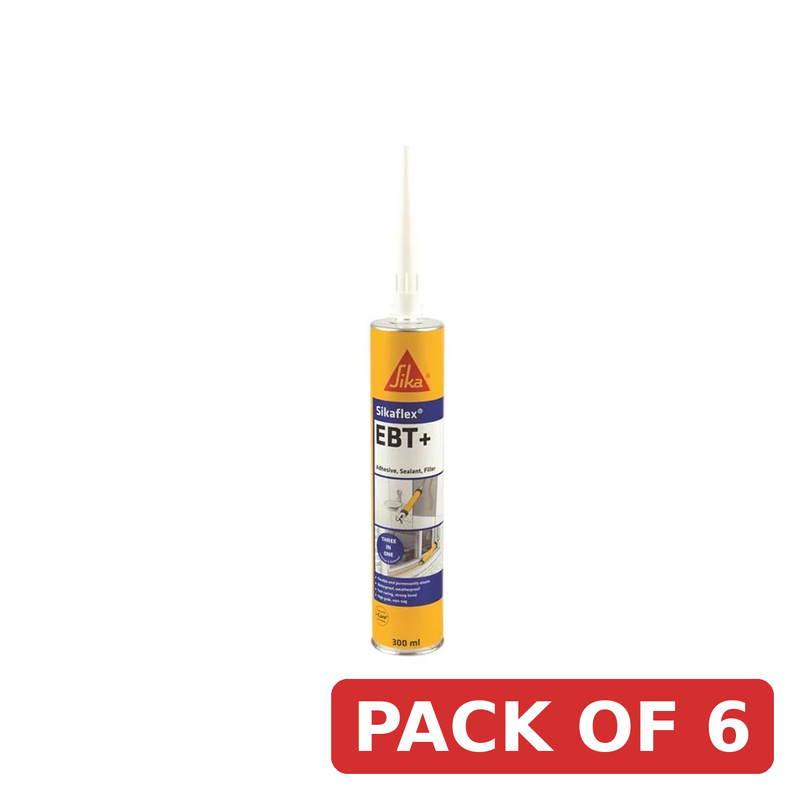 Everbuild Sika Sikaflex® EBT+ White 300ml - 511392