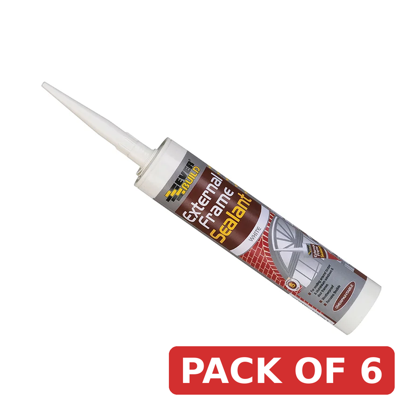 Everbuild Sika External Frame Acrylic Sealant Stone 310ml - 483174