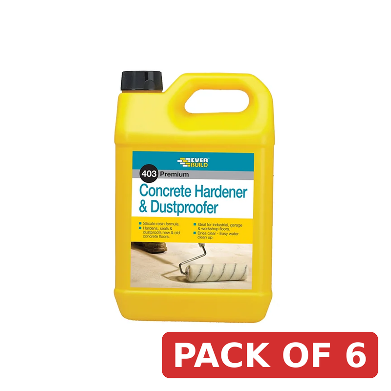 Everbuild Sika 403 Concrete Hardener & Dustproofer 5 litre - 488957