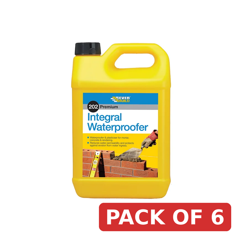Everbuild Sika SikaMix Integral Waterproofer 5 litre - 877539