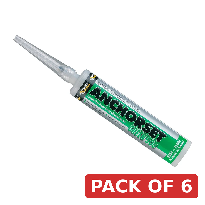 Everbuild Sika Green 300 Anchorset Chemical Anchor 300ml - 482457