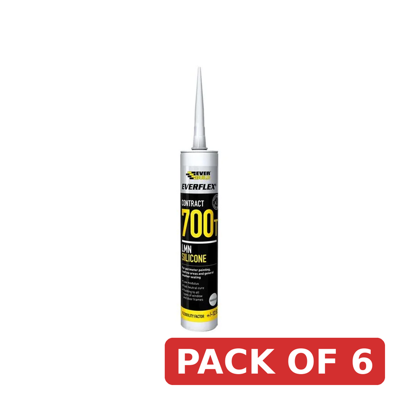 Everbuild Sika Everflex® 700T LMN Silicone Bronze 300ml - 486157