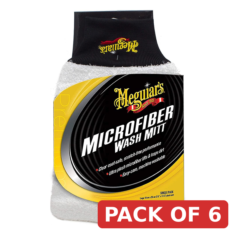 Meguiar's Microfiber Wash Mitt X3002EU 8x10 inch