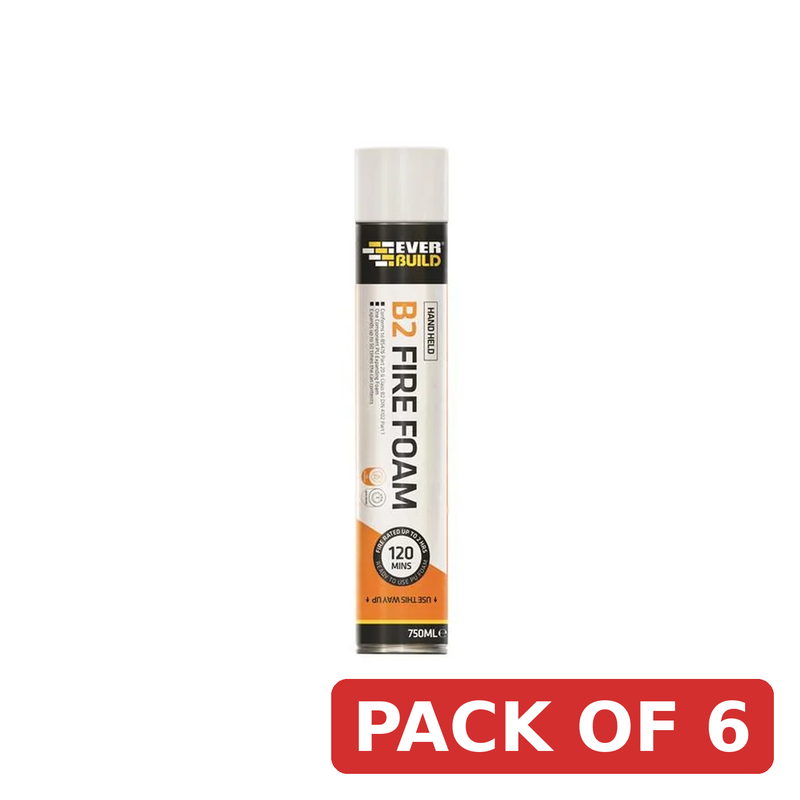 Everbuild Sika Fire Foam B2 Hand Grade Aerosol 750ml - 488717