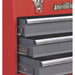 Sealey Tool Chest 3 Drawer Portable with Ball-Bearing Slides Red/Grey AP9243BB Sealey  - Town Parts
