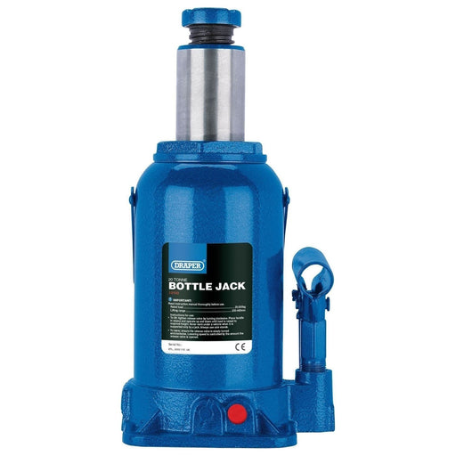 Draper Hydraulic Bottle Jack, 20 Tonne 13103 Draper  - Town Parts