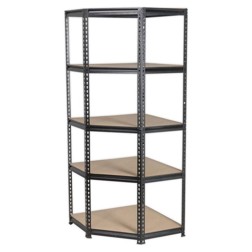 Sealey Corner Racking Unit 5 Level 150kg Capacity Per Level AP7150C Sealey  - Town Parts