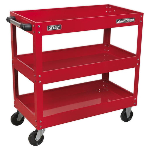 Sealey Workshop Trolley 3-Level Heavy-Duty CX108 Sealey  - Town Parts