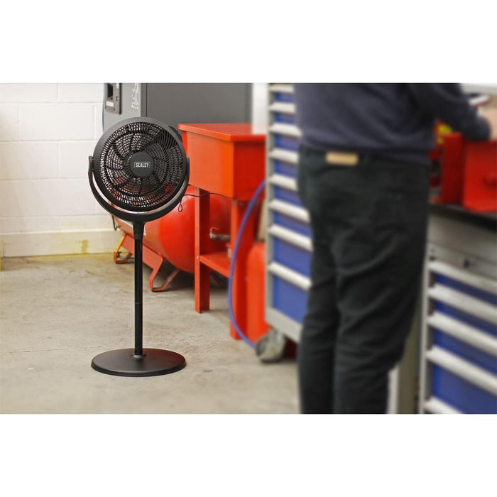 Sealey Desk & Pedestal Fan 12" 230V SFF12DP Sealey  - Town Parts