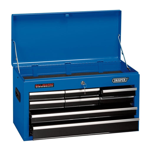 Draper Tool Chest, 8 Drawer, 26", Blue 14898 Draper  - Town Parts