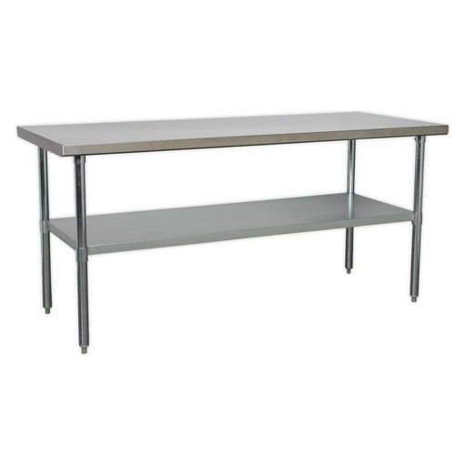 Sealey Stainless Steel Workbench 1.8m AP1872SS Sealey  - Town Parts
