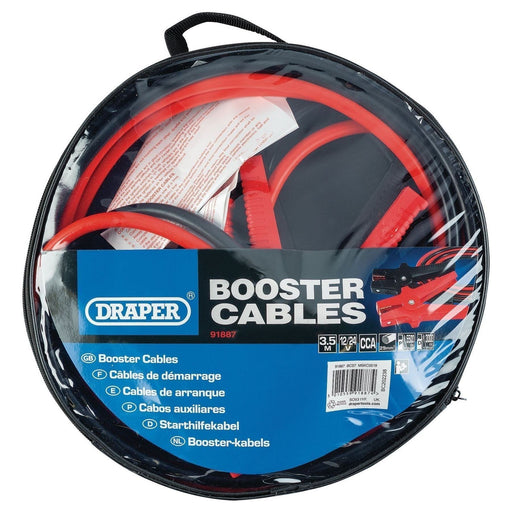 Draper Booster Cables, 3.5m x 29mm&sup2; 91887 Draper  - Town Parts