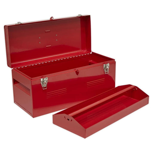 Sealey Toolbox with Tote Tray 510mm AP533 Sealey  - Town Parts