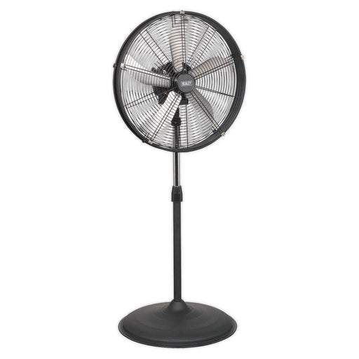 Sealey Industrial High Velocity Oscillating Pedestal Fan 20" 230V HVF20PO Sealey  - Town Parts