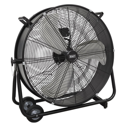 Sealey Industrial High Velocity Drum Fan 24" 230V HVD24 Sealey  - Town Parts