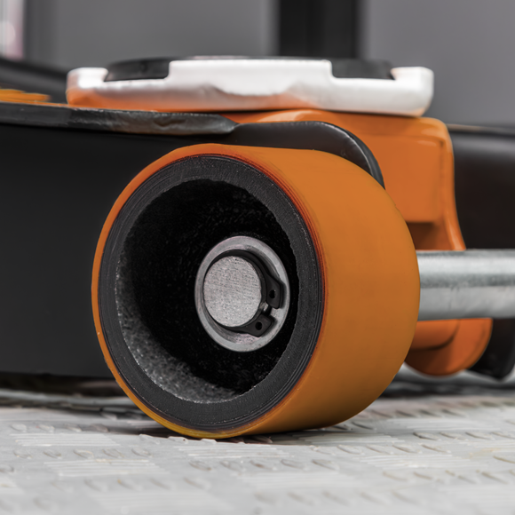 Sealey Trolley Jack 3 Tonne Rocket Lift Orange 3040AO Sealey  - Town Parts