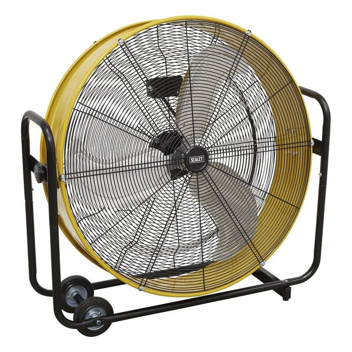 Sealey Industrial High Velocity Drum Fan 30" 110V HVD30110V Sealey  - Town Parts