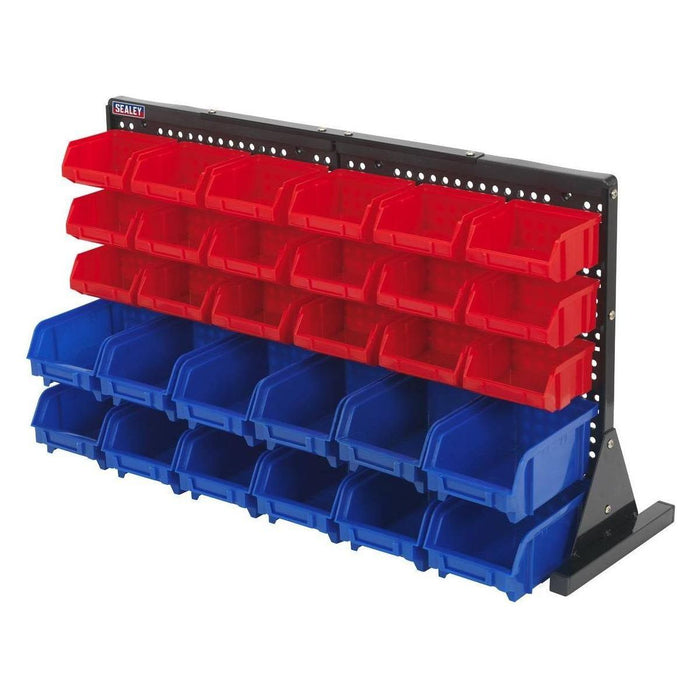 Sealey Bin Storage System Bench Mounting 30 Bins TPS1218 Sealey  - Town Parts