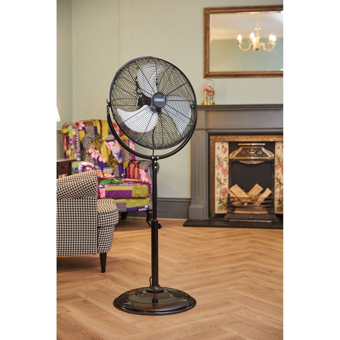 Draper 230V Pedestal Fan, 18"/450mm, 120W 70429 Draper  - Town Parts