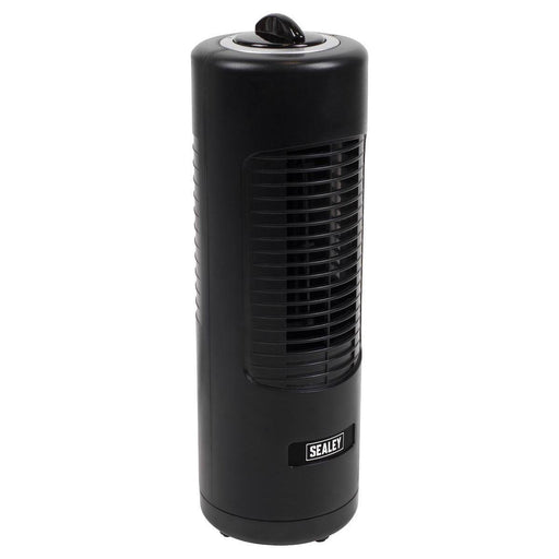 Sealey Oscillating Desk Tower Fan 2-Speed 12" 230V STF12C Sealey  - Town Parts