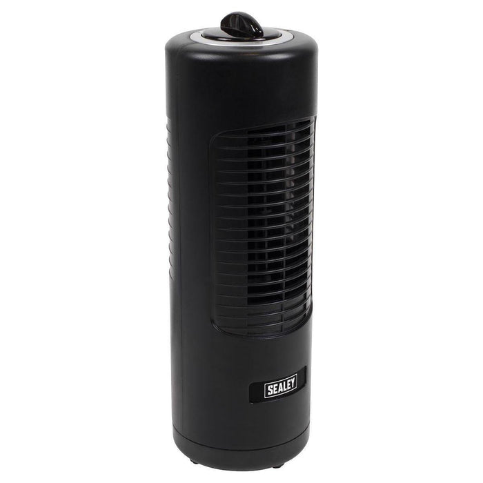 Sealey Oscillating Desk Tower Fan 2-Speed 12" 230V STF12C Sealey  - Town Parts