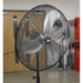 Sealey Industrial High Velocity Oscillating Pedestal Fan 30" 230V HVSF30 Sealey  - Town Parts