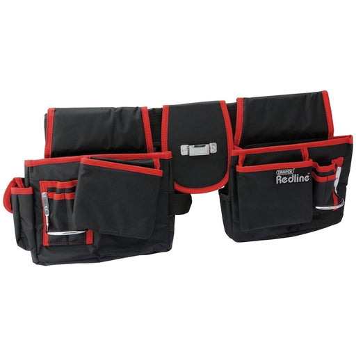 Draper Double Tool Pouch, Black 67832 Draper  - Town Parts