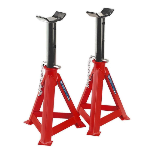 Sealey AXLe Stands (Pair) 10 Tonne Capacity per Stand AS10000 Sealey  - Town Parts