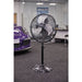 Draper 230V Pedestal Fan, 18"/450mm, 120W 70429 Draper  - Town Parts