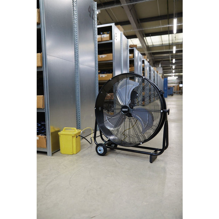 Draper 110V Drum Fan, 24"/610mm, 125W 03365 Draper  - Town Parts