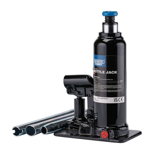 Draper Expert Hydraulic Bottle Jack, 5 Tonne 99767 Draper  - Town Parts