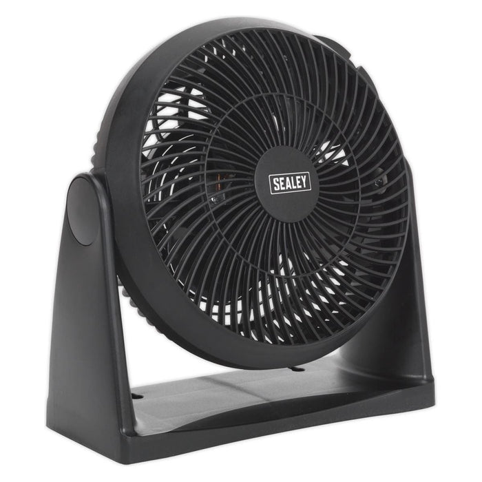 Sealey Desk/Floor Fan 3-Speed 8" 230V SFF08 Sealey  - Town Parts