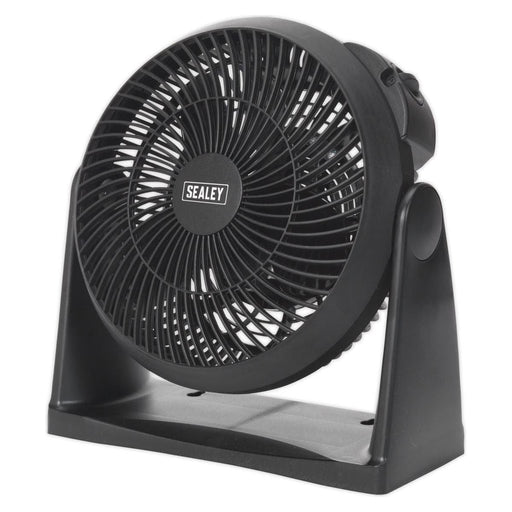 Sealey Desk/Floor Fan 3-Speed 8" 230V SFF08 Sealey  - Town Parts