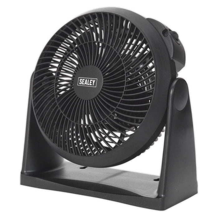 Sealey Desk/Floor Fan 3-Speed 8" 230V SFF08 Sealey  - Town Parts