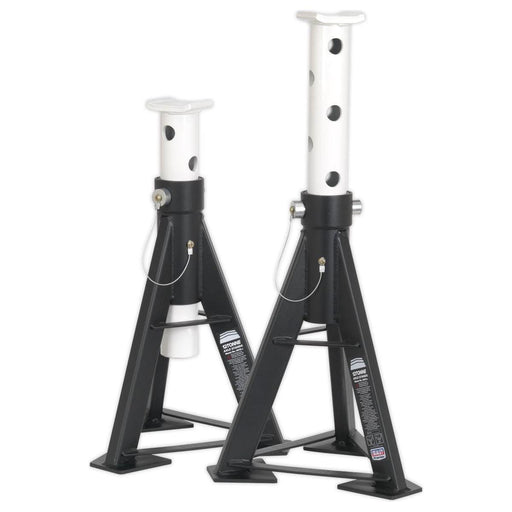 Sealey AXLe Stands (Pair) 12 Tonne Capacity per Stand AS12 Sealey  - Town Parts