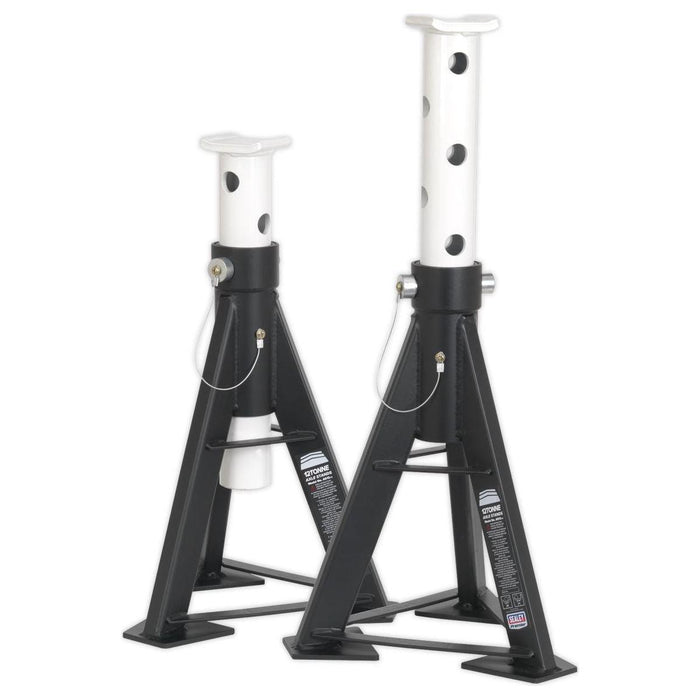 Sealey AXLe Stands (Pair) 12 Tonne Capacity per Stand AS12 Sealey  - Town Parts