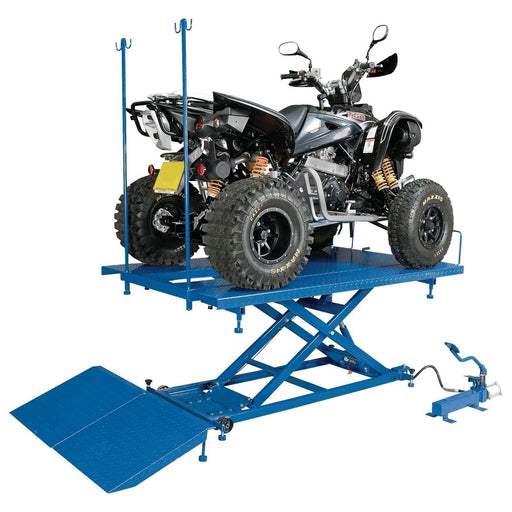 Draper Pneumatic/Hydraulic Motorcycle/ATV Small Garden Machinery Lift, 680kg Draper  - Town Parts