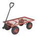 Sealey Platform Truck with Removable Sides Pneumatic Tyres 200kg Capacity CST997 Sealey  - Town Parts