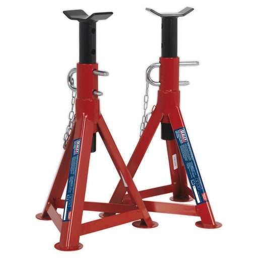 Sealey AXLe Stands (Pair) 2.5 Tonne Capacity per Stand AS2500 Sealey  - Town Parts