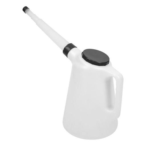 Sealey Oil Container with Lid & Flexible Spout 5L JDL5 Sealey  - Town Parts