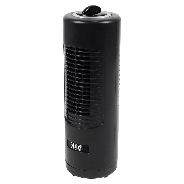 Sealey Oscillating Desk Tower Fan 2-Speed 12" 230V STF12C Sealey  - Town Parts