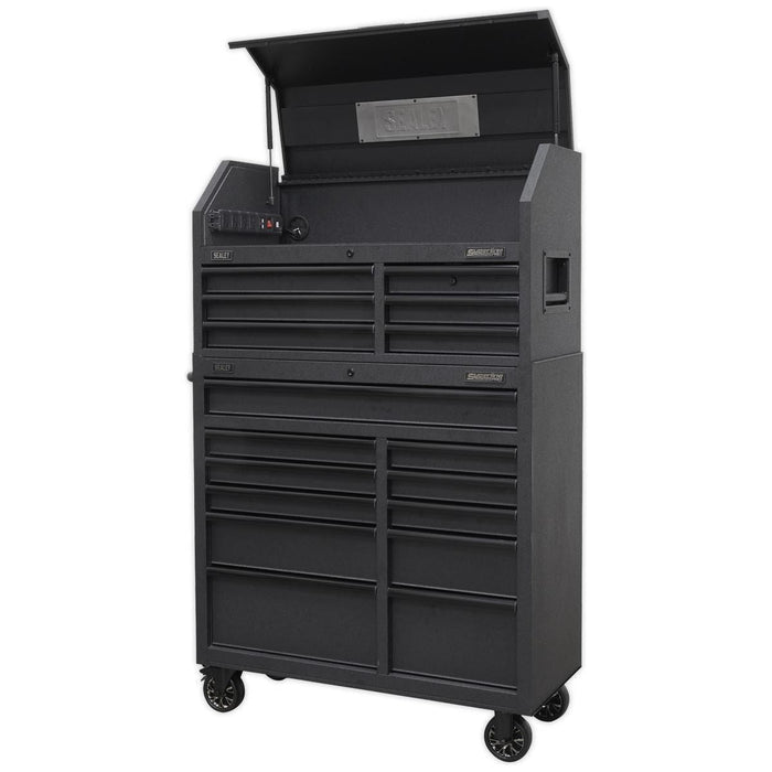 Sealey Tool Chest 17 Drawer Combination Soft Close Drawers with Power Bar Sealey  - Town Parts