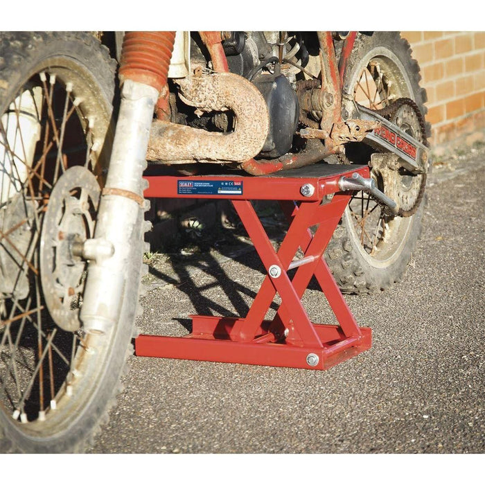 Sealey Scissor Stand for Motorcycles 450kg MC5908 Sealey  - Town Parts