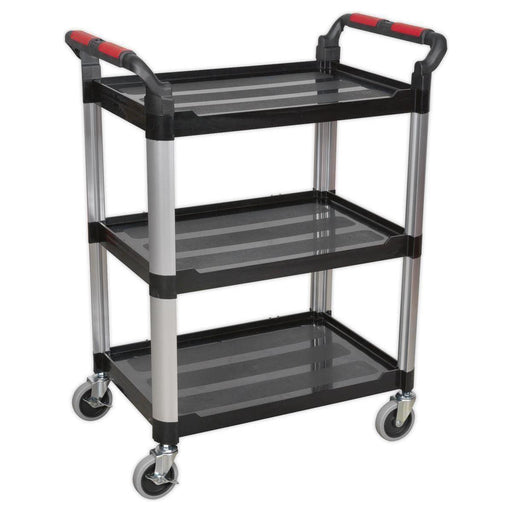 Sealey Workshop Trolley 3-Level Composite CX309 Sealey  - Town Parts