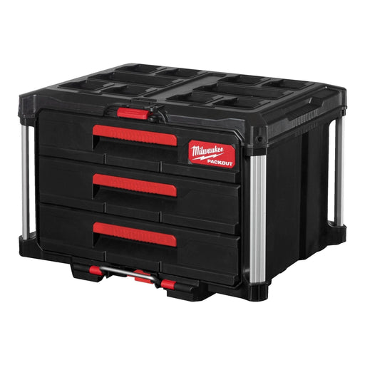 Milwaukee Packout3 Drawer Tool Box 4932472130 Milwaukee  - Town Parts