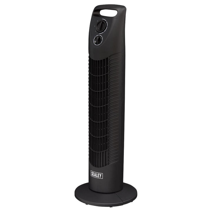 Sealey Oscillating Tower Fan 3-Speed 30" 230V STF30 Sealey  - Town Parts