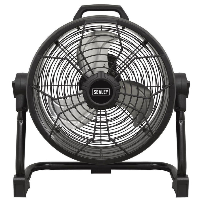 Sealey 2-in-1 Cordless/Corded High Velocity Drum Fan 16" 230V/20V SV20 Series Sealey  - Town Parts